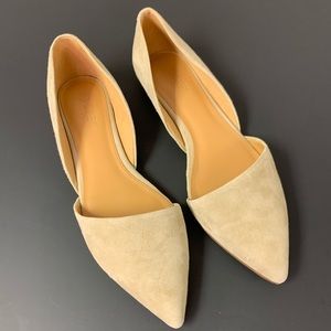 J. Crew suede flats